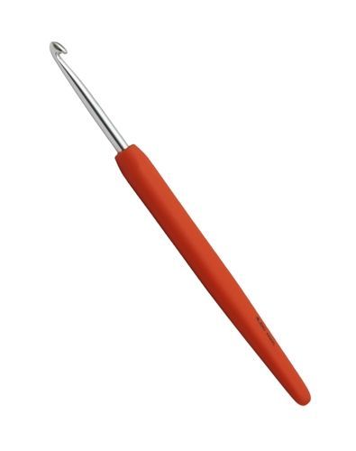 KnitPro International-KnitPro Häkelnadel Softgriff Aluminium Silver Waves***_26-309010_