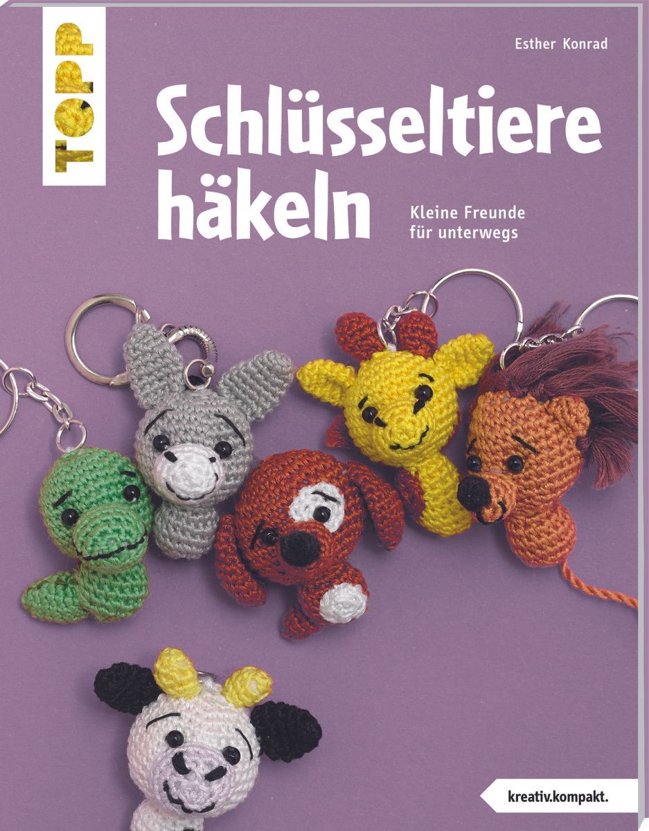 Schlüsseltiere häkeln 9,99 Esther Konrad