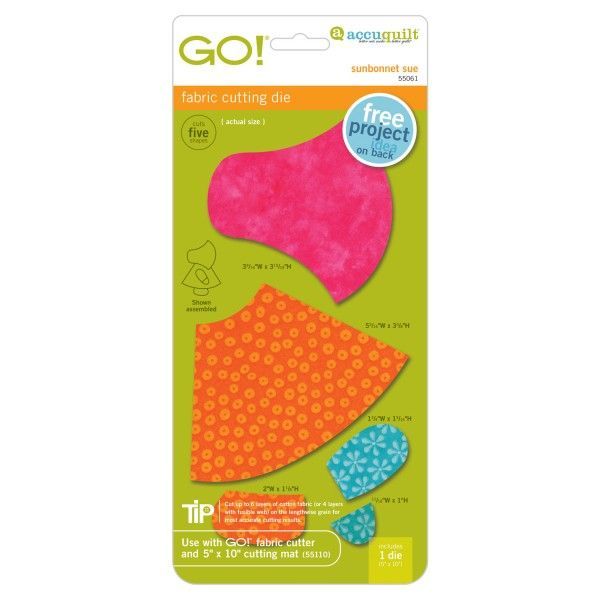 Accuquilt-Accuquilt Stanzform Sunbonnet Sue_28-55061_