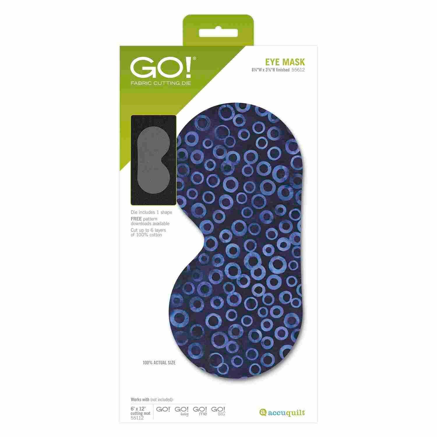 Accuquilt-Accuquilt Stanzform Eye Mask Die_28-55612_