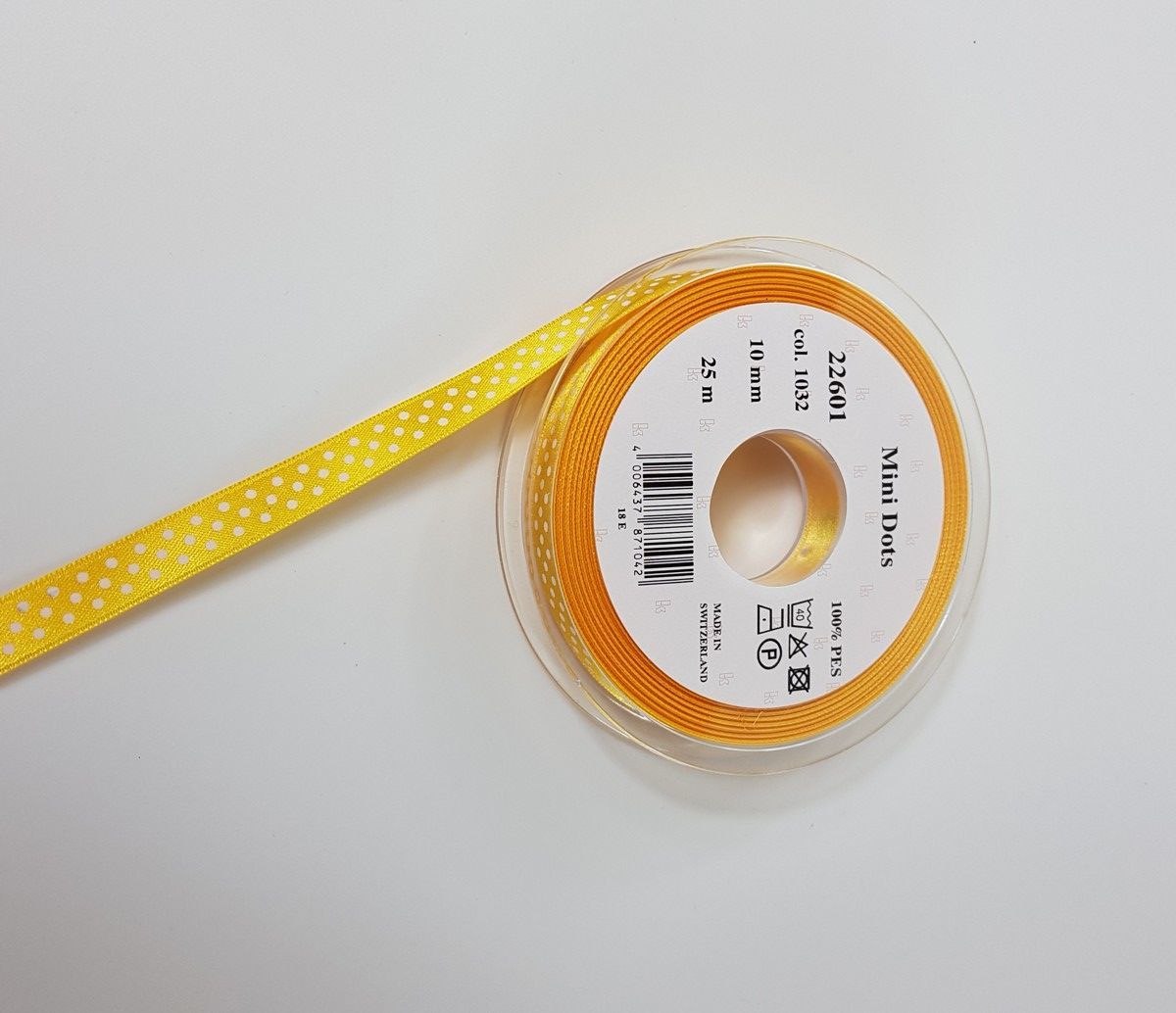 Seidenbandweberei-Satinband Mini Dots; 100% PES_55-226011032_