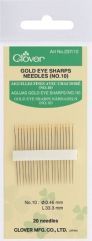 Gold-Eye-Needles No. 10 VE 12 pcs