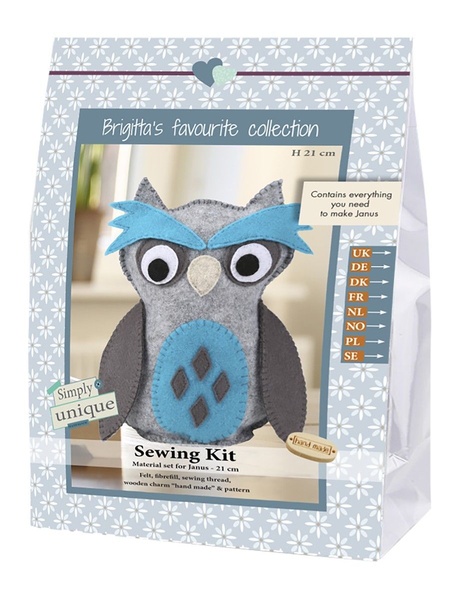 Go Handmade - Owl, Janus 1 Nähset Janus Go Handmade - Owl, Janus 1 Nähset Janus