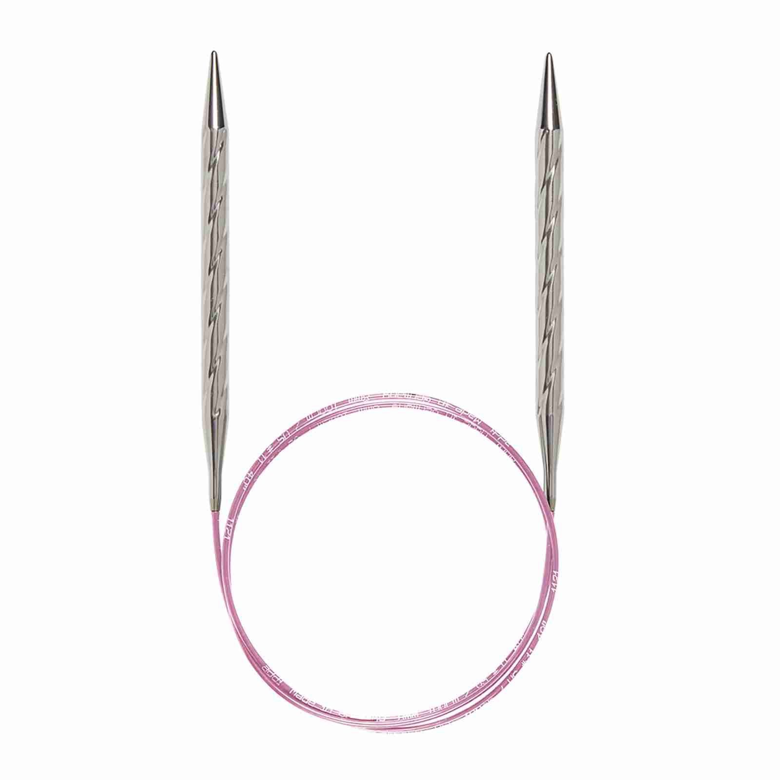 addiUnicorn Rundstricknadel Basic Metall mit wellenförmiger Struktur der Nadeln addiUnicorn Rundstricknadel Basic Metall mit wellenförmiger Struktur der Nadeln