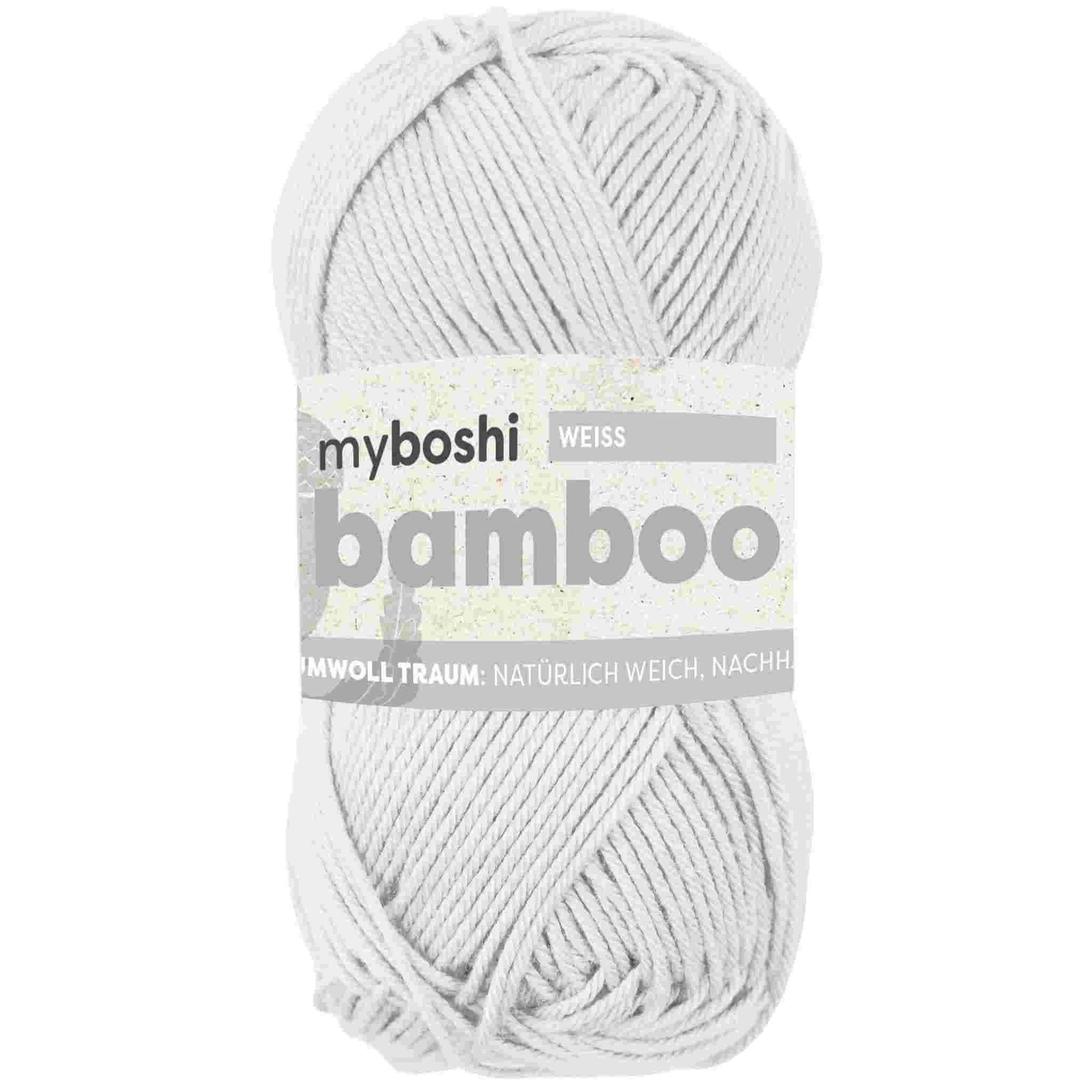 myboshi Bamboo 60% Bambus, 40% Baumwolle weiß