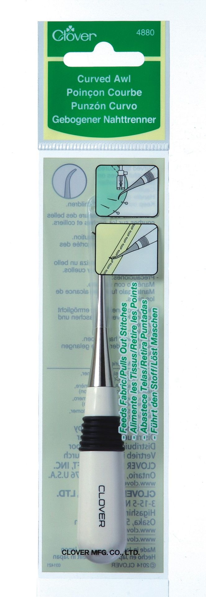 Clover MFG Co.Ltd.-Gebogene Ahle Clover /VE3_24-4880_