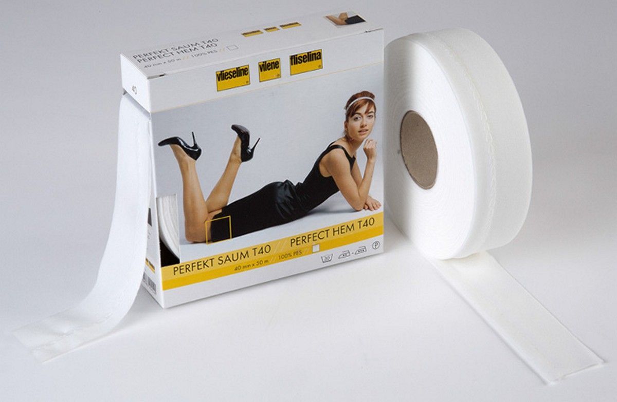 Vlieseline-Perfektsaum T40 GP, 4cm x 50m, weiß_53429776_
