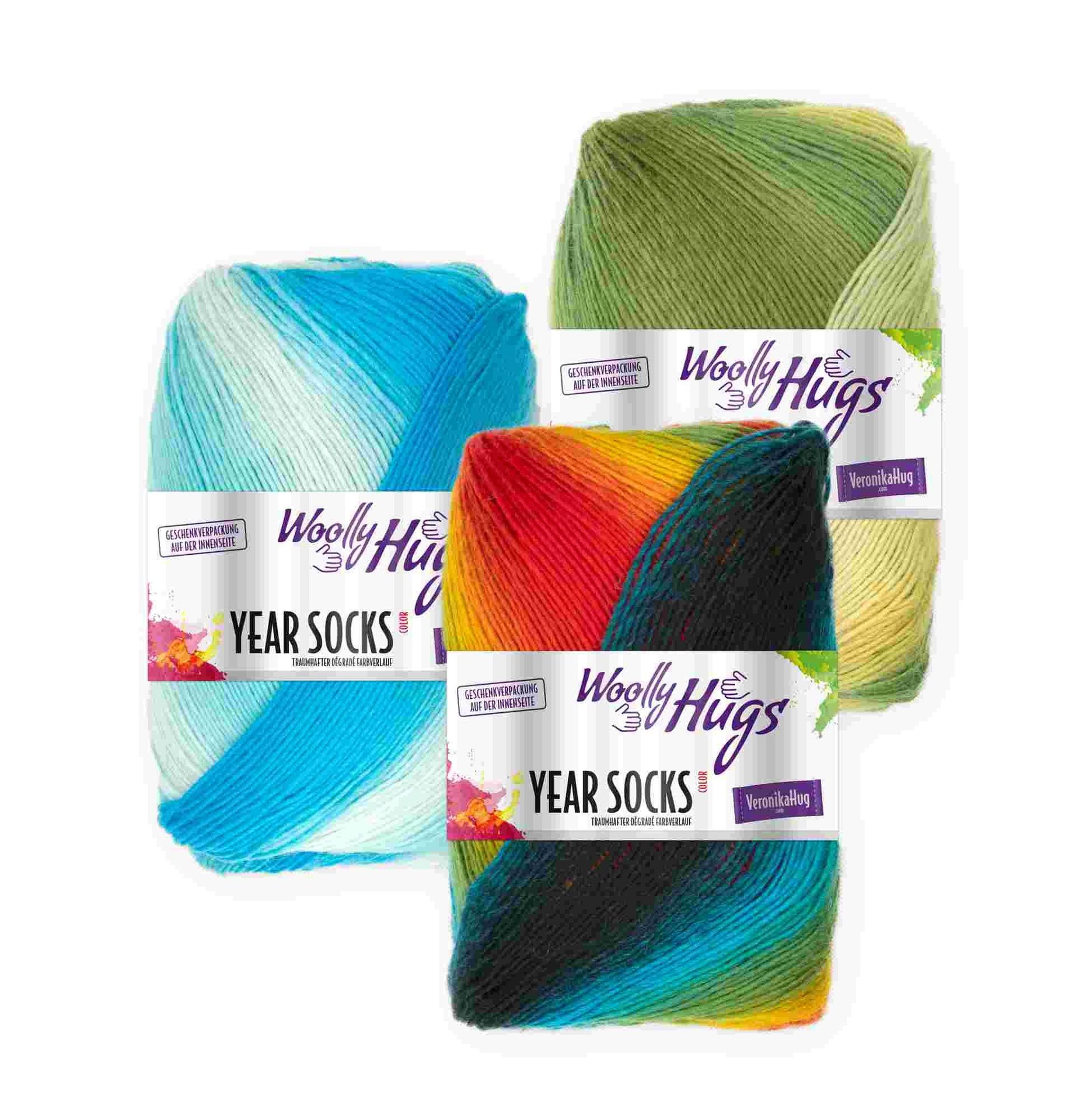 PRO LANA-Woolly Hugs Year Socks in verschiedenen Farben_27-87800_