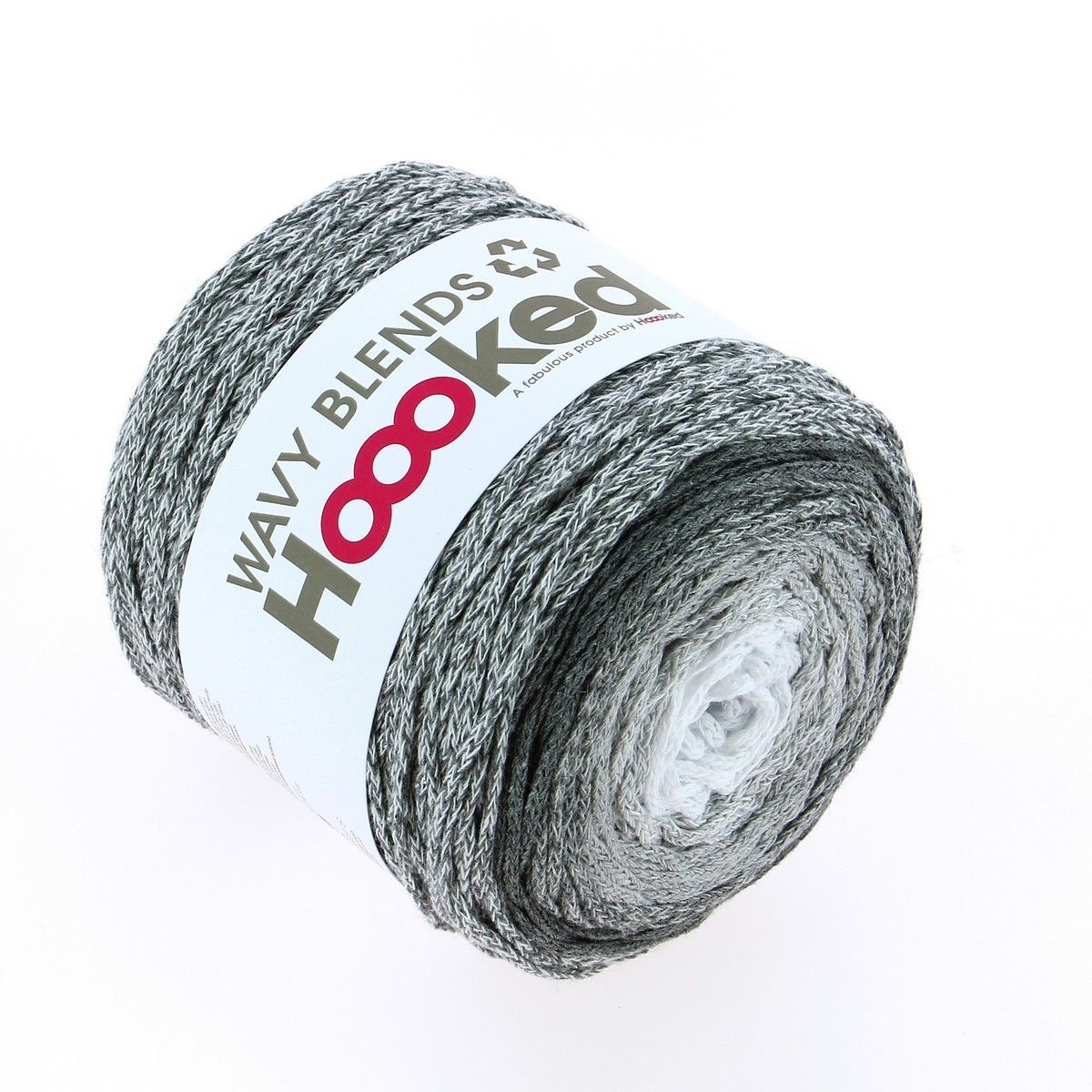 Hoooked BV-Hoooked Wavy Blends Fb. Silver White_67-07wb_