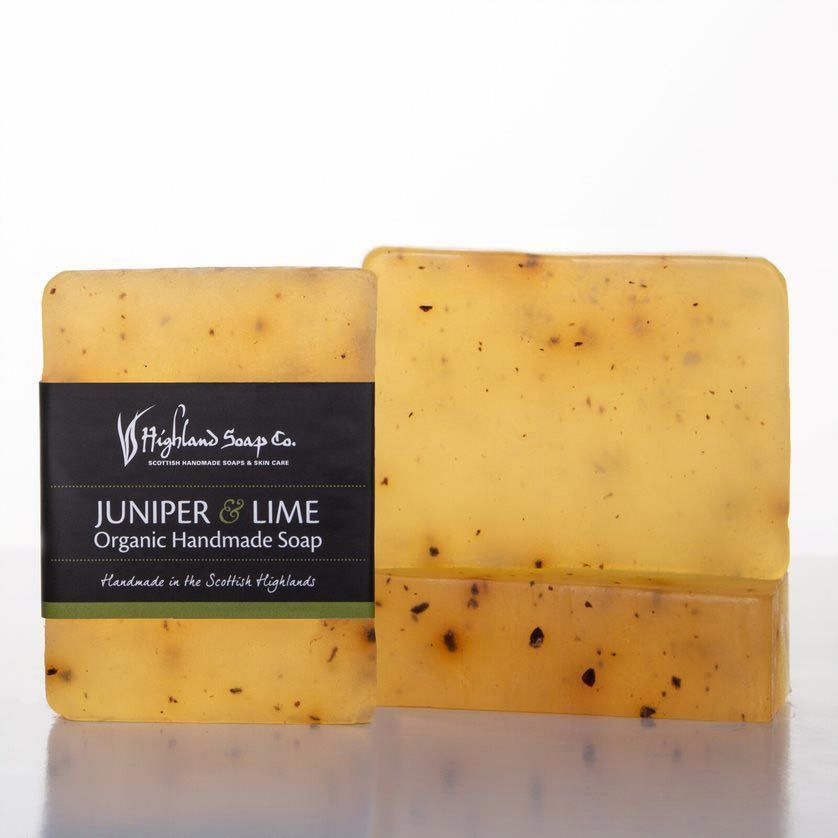 Highland Soap Organic Soap Glycerine Juniper & Lime