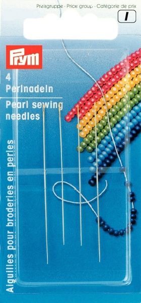 Prym Consumer Europe GmbH-Perlnadeln ST10 silber VE10_365-124377_