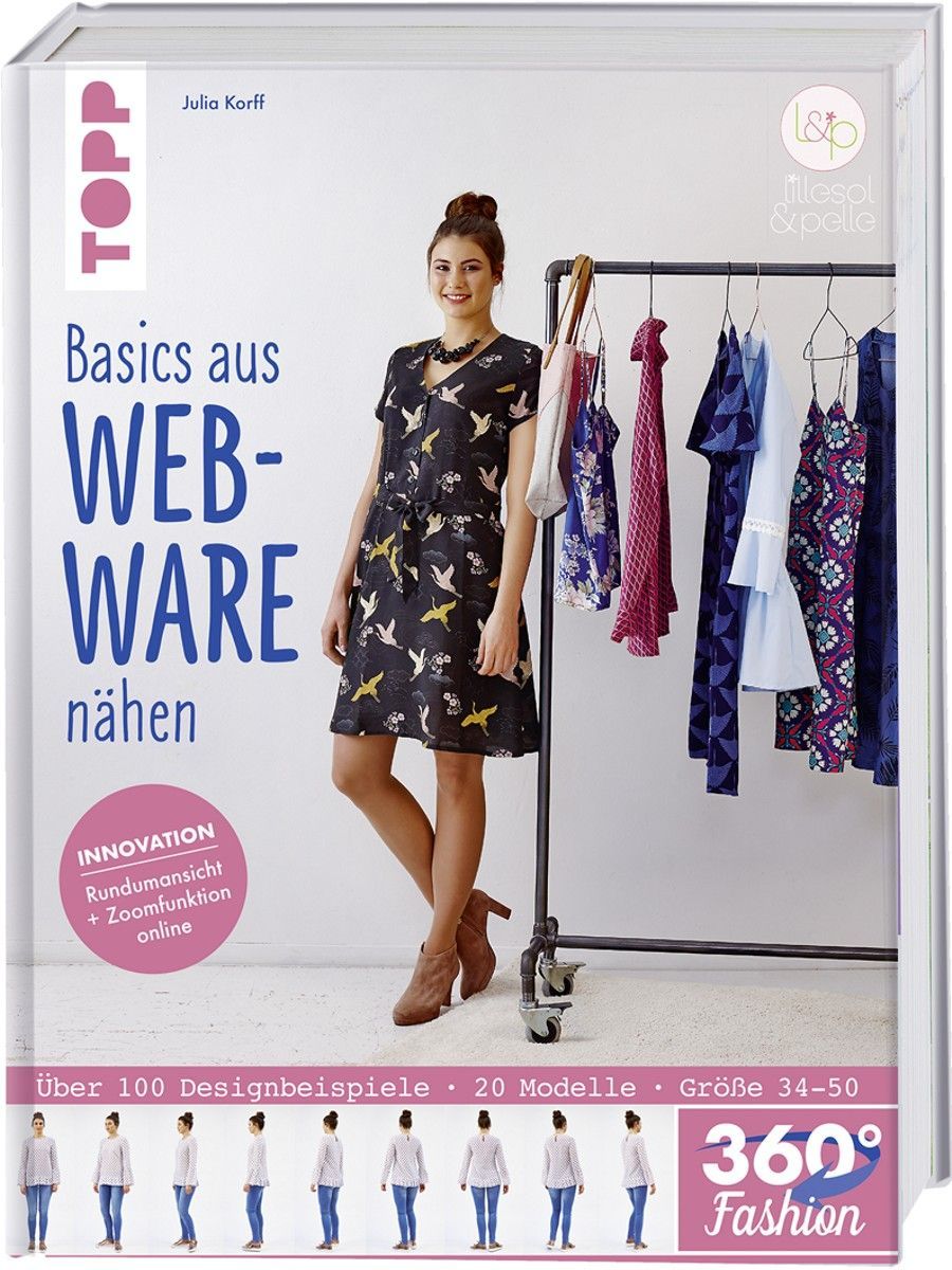 360° Fashion Basics aus Webware nähen mit Rundumansicht und Zoomfunktion online