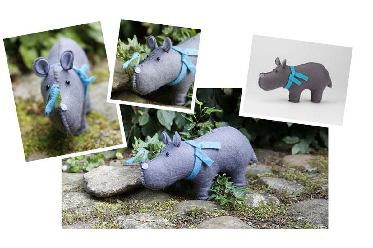 Go Handmade-Go Handmade - Hippo, Charlie und Birdie_39-80146_