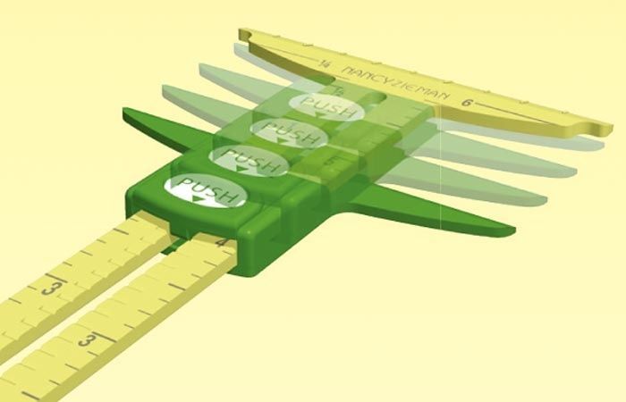 Clover MFG Co.Ltd.-5-in-1 Messschieber      VE3_24-9506_