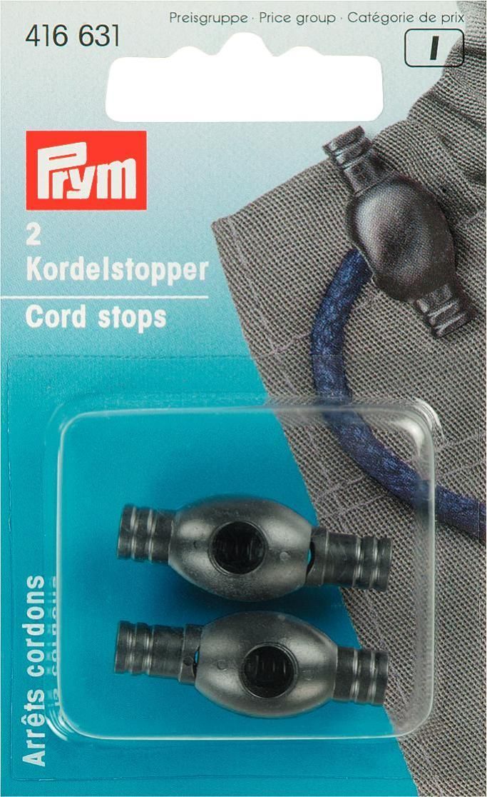 Prym Consumer Europe GmbH-Kordelstopper klein KST schwarz_365-416631_