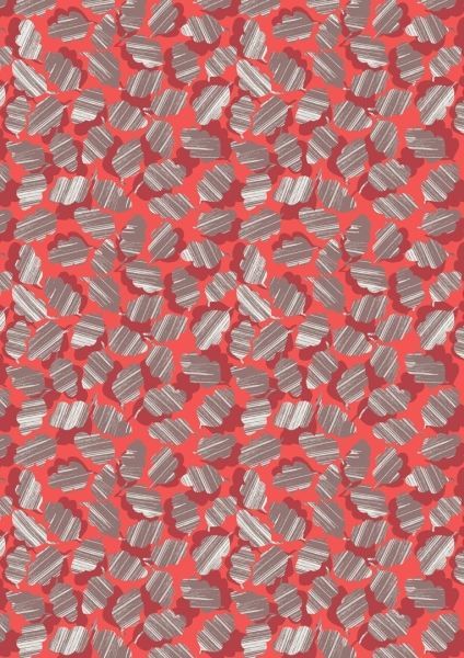 Lewis & Irene New Forest Red Leaves 112 cm wide, 100% Cotton Lewis & Irene New Forest Red Leaves 112 cm wide, 100% Cotton