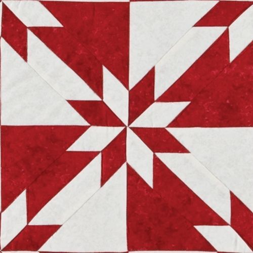 Accuquilt Stanzform Hunter Star 6 inch (15,2cm) fertige Größe Accuquilt Stanzform Hunter Star 6 inch (15,2cm) fertige Größe