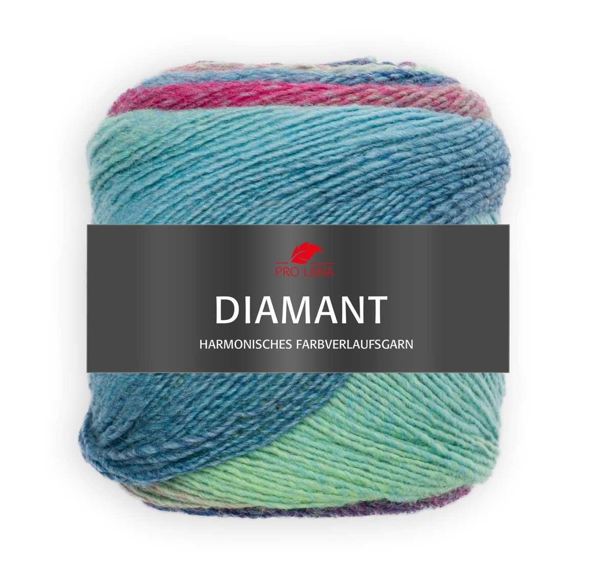 PRO LANA Diamant, 60% Schurwolle, 40% Polyacryl in verschiedenen Farben