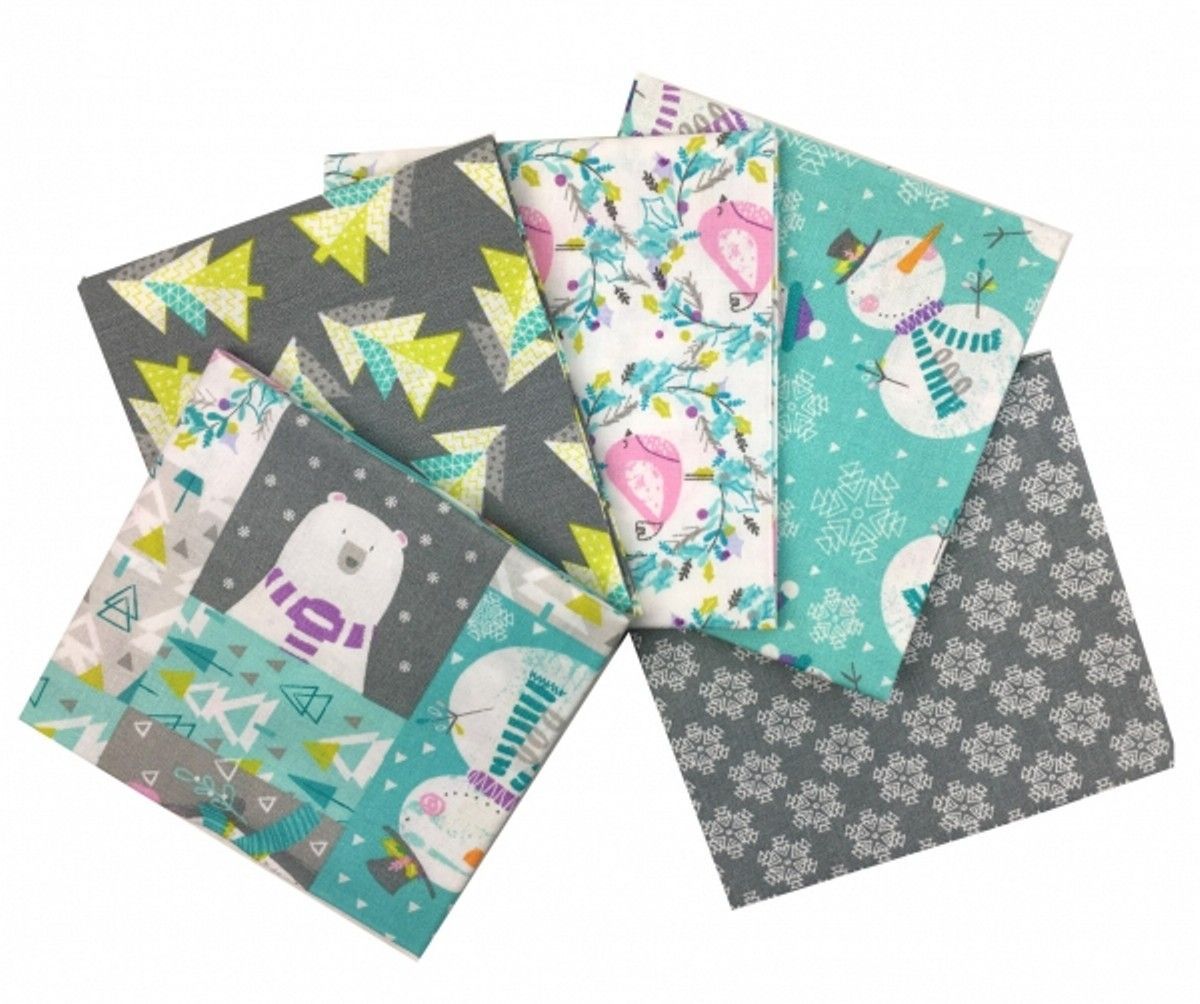Craft Cotton-Craft Cotton Stoffpaket Polar Ice Christmas, 100% CO_46-605001_