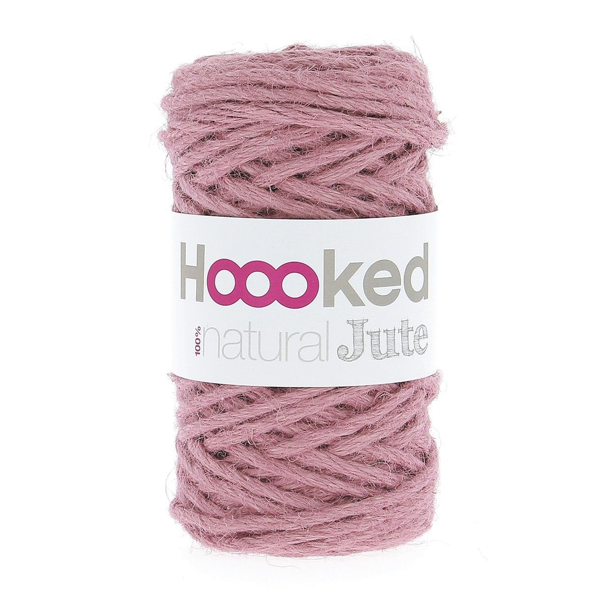 Hoooked Natural Jute, col. Tea Rose 100% Jute Hoooked Natural Jute, col. Tea Rose 100% Jute