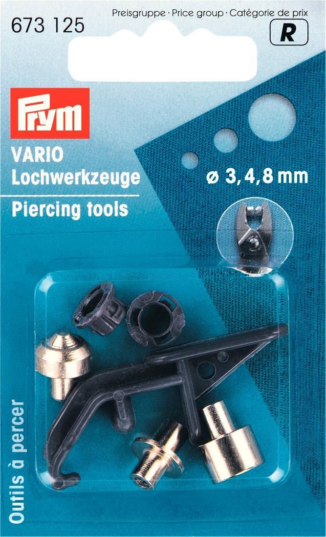 Lochwerkzeuge für Vario-Zange ST 3/4/8 mm