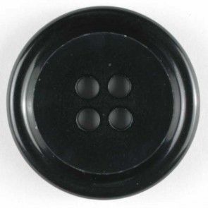 Knopffabrik Hans Dill KG-Modeknopf Größe 25 mm schwarz_33-270269_