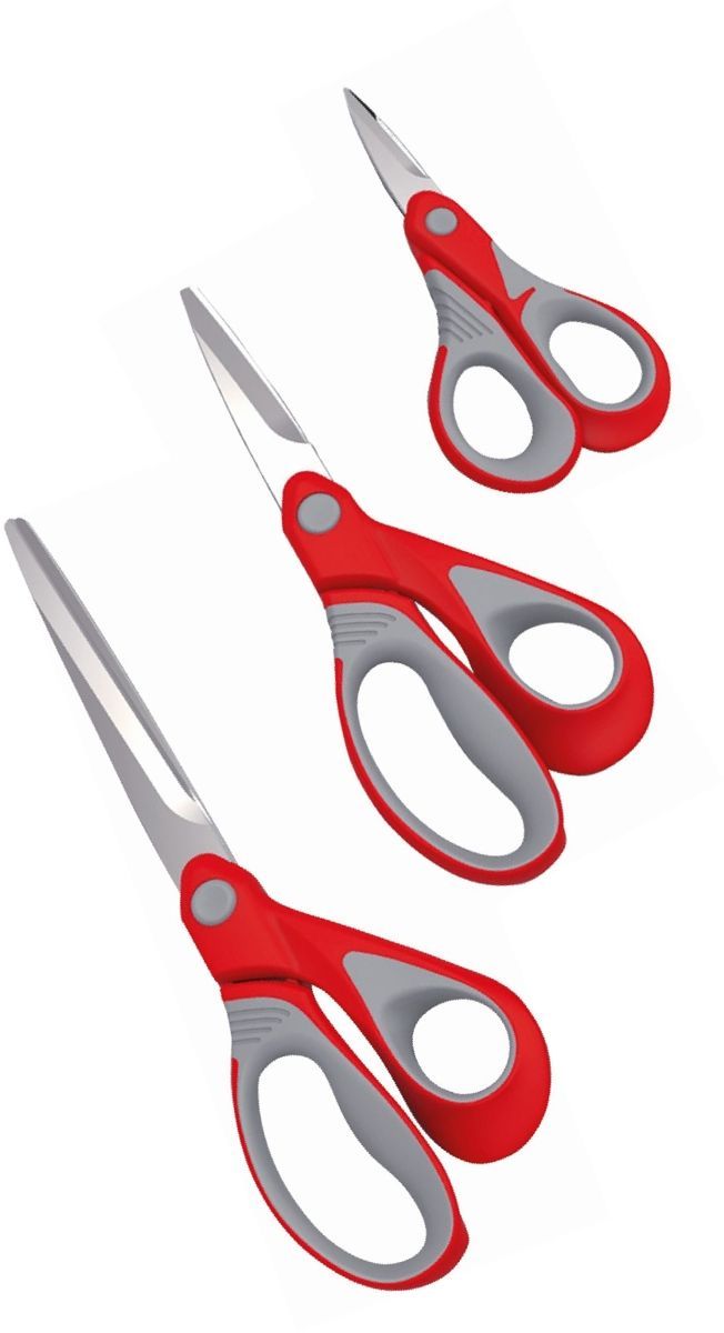Kleiber + Co. GmbH-Kleiber Vielzweckschere mit Soft Griff rot_43-923_