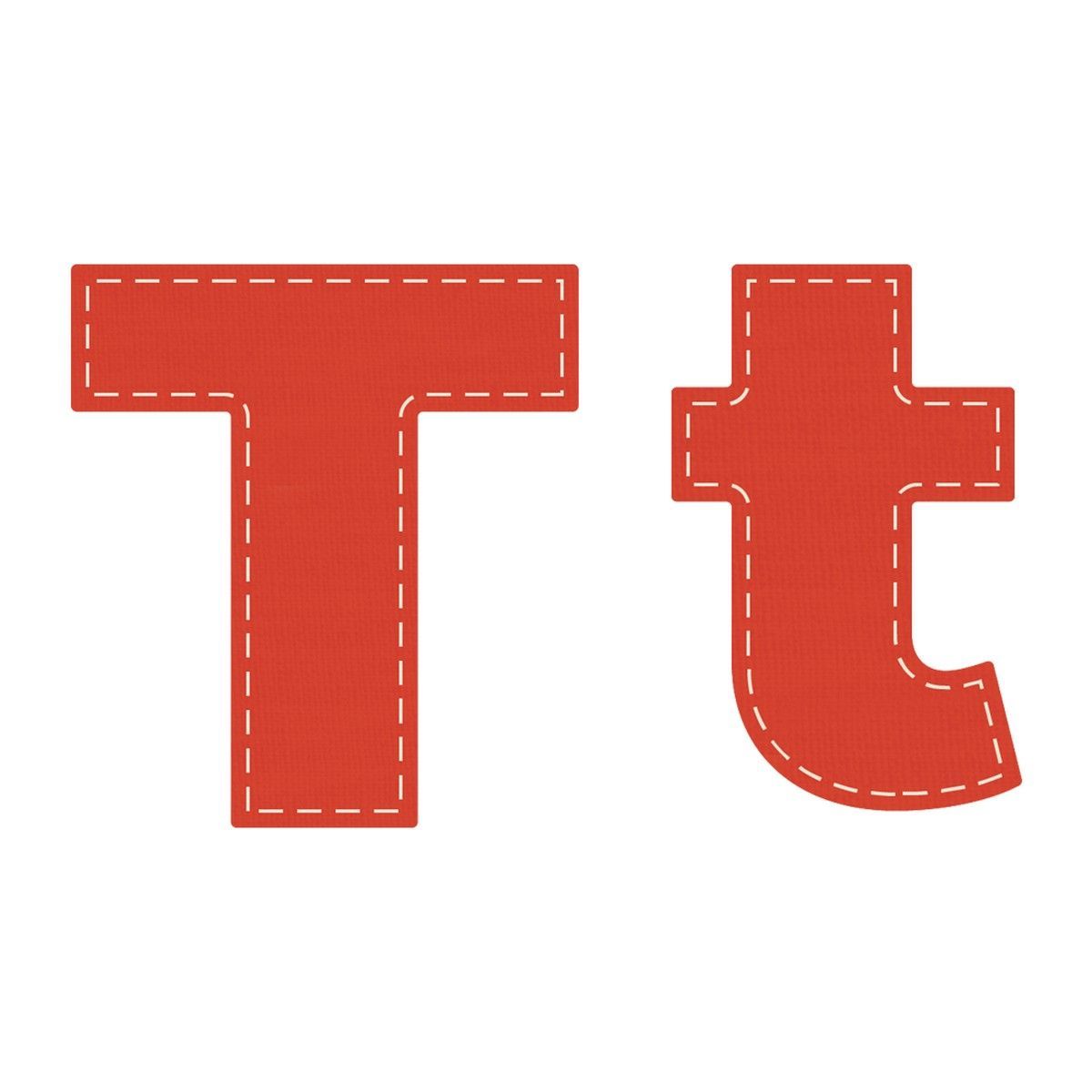 Crafters Edge Die Set Letter T t