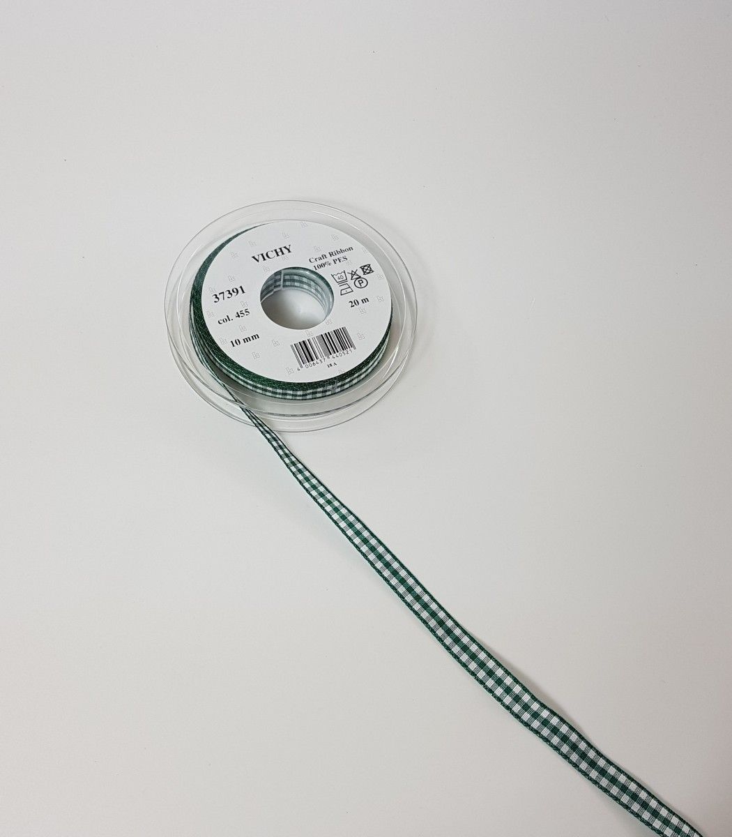 Seidenbandweberei-Taftband Vichy; 100% PES_55-37391455_