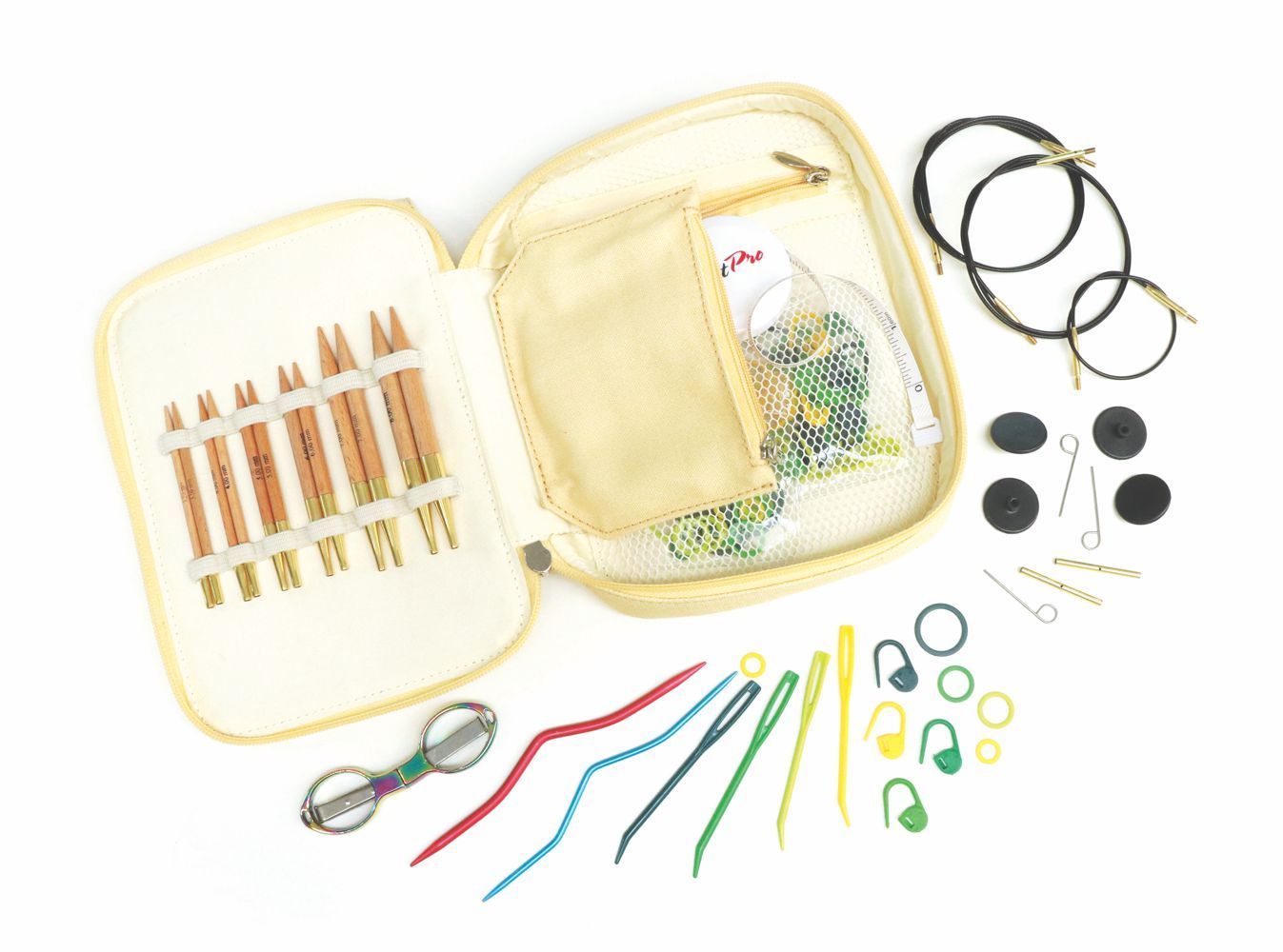 KnitPro International-KnitPro Nadelspitzen Set Beech _26-35765_