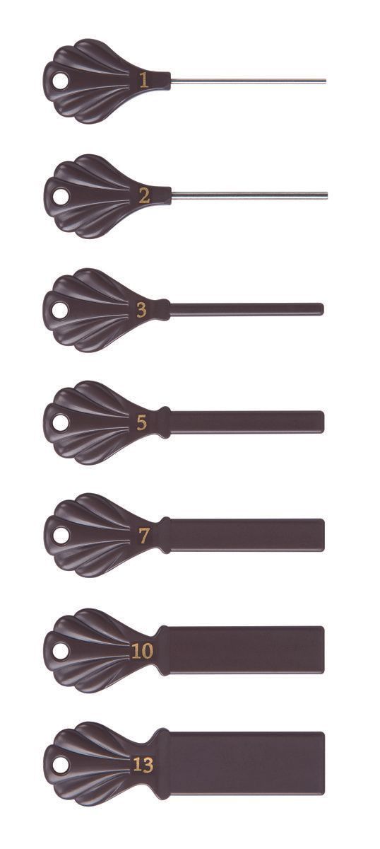 Clover MFG Co.Ltd.-Clover Pikot-Schablonenset  / VE3***_24-8104_