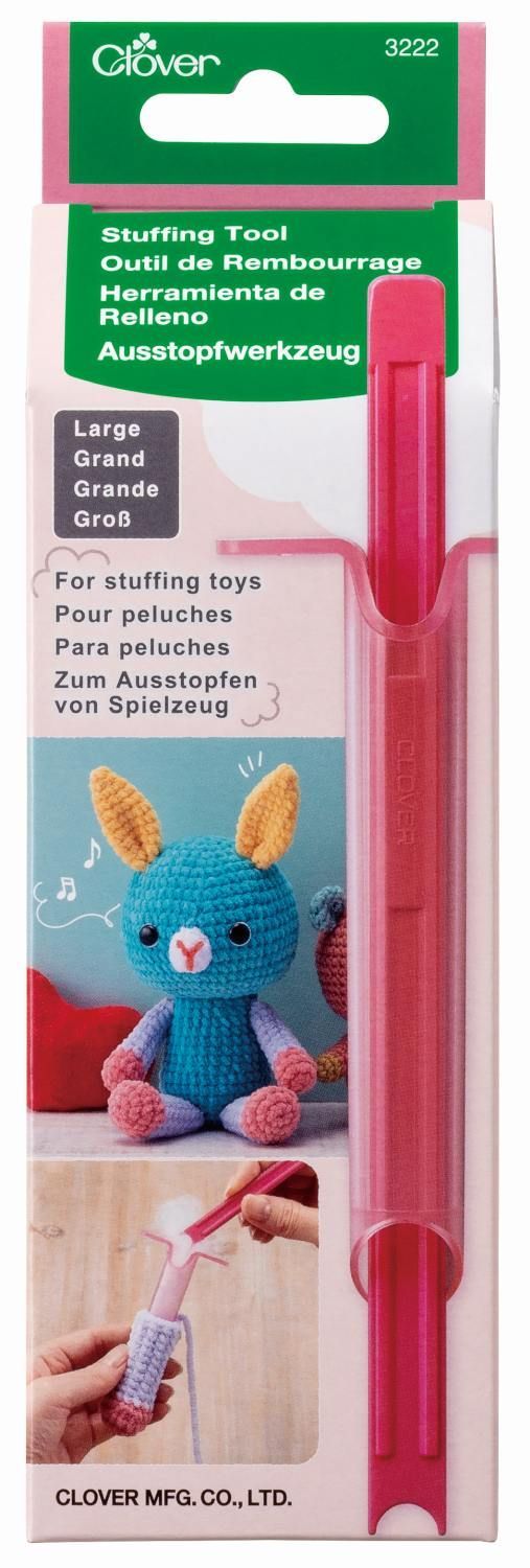 Clover MFG Co.Ltd.-Clover Ausstopfwerkzeug - Stuffing Tool_24-3222_