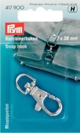 Prym Consumer Europe GmbH-Prym Karabinerhaken silberfarbig _365-417900_
