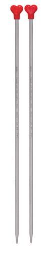 Knitting Needles Aluminium, smooth-grey Knitting Needles Aluminium, smooth-grey