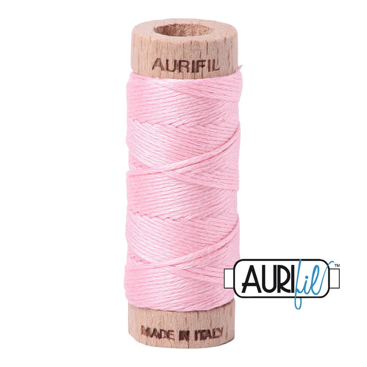 AURIfil Floss AF30WS 16m (18yards), 100% CO 2423 Baby Pink