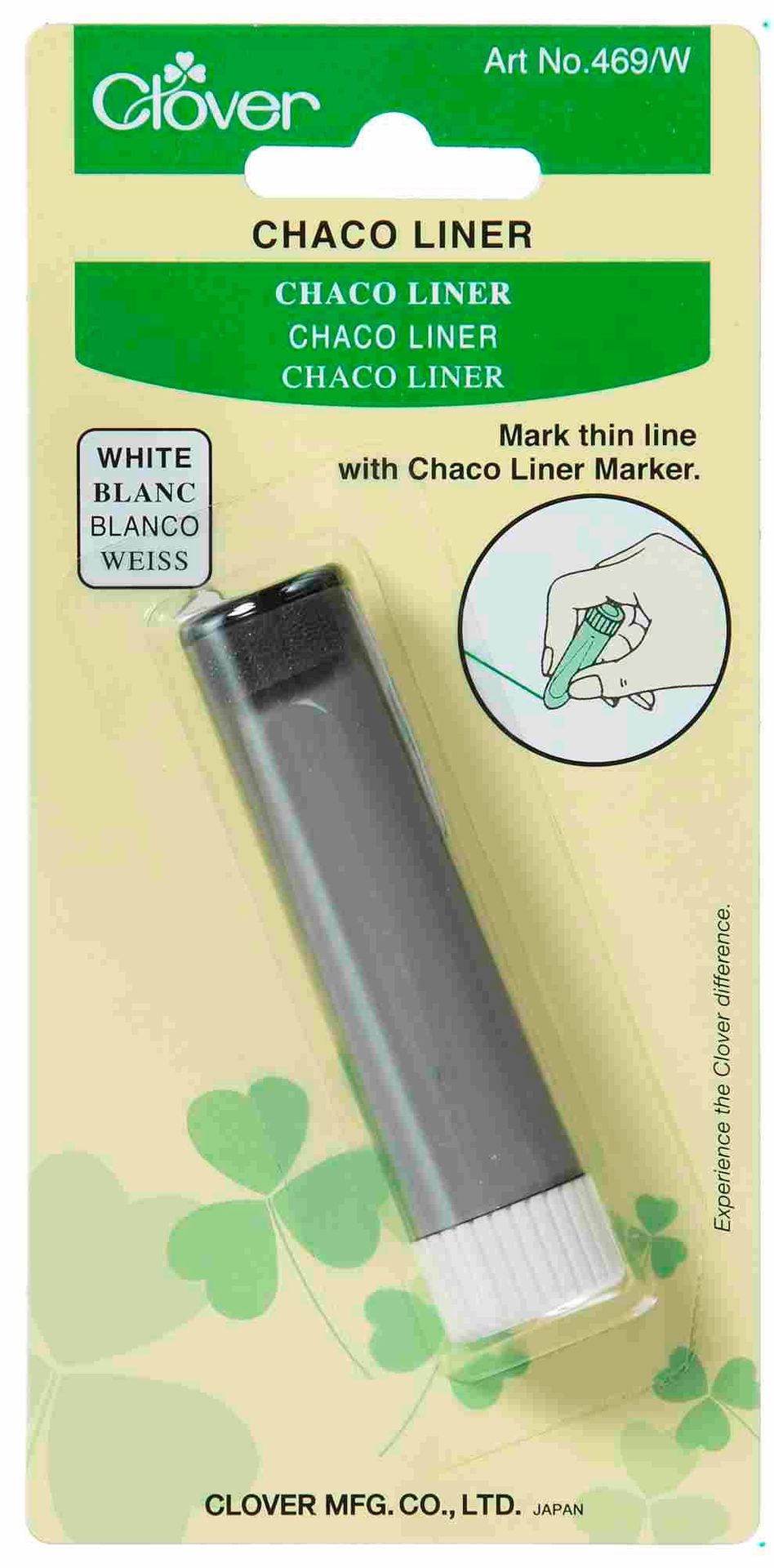 24-46901_0 Clover Chalk-Marker Chaco-Liner  white