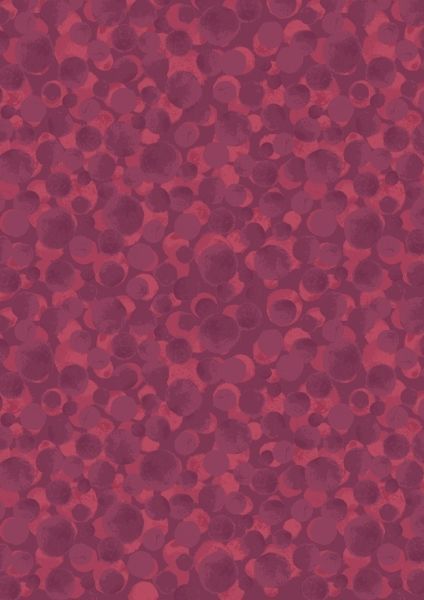 Lewis & Irene Bumbleberries Wine 112 cm wide, 100% Cotton Lewis & Irene Bumbleberries Wine 112 cm wide, 100% Cotton