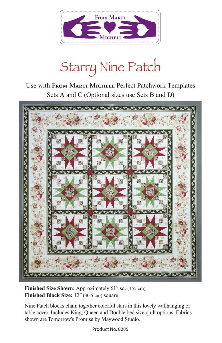 Marti Michell Book - New Starry Nine Patch