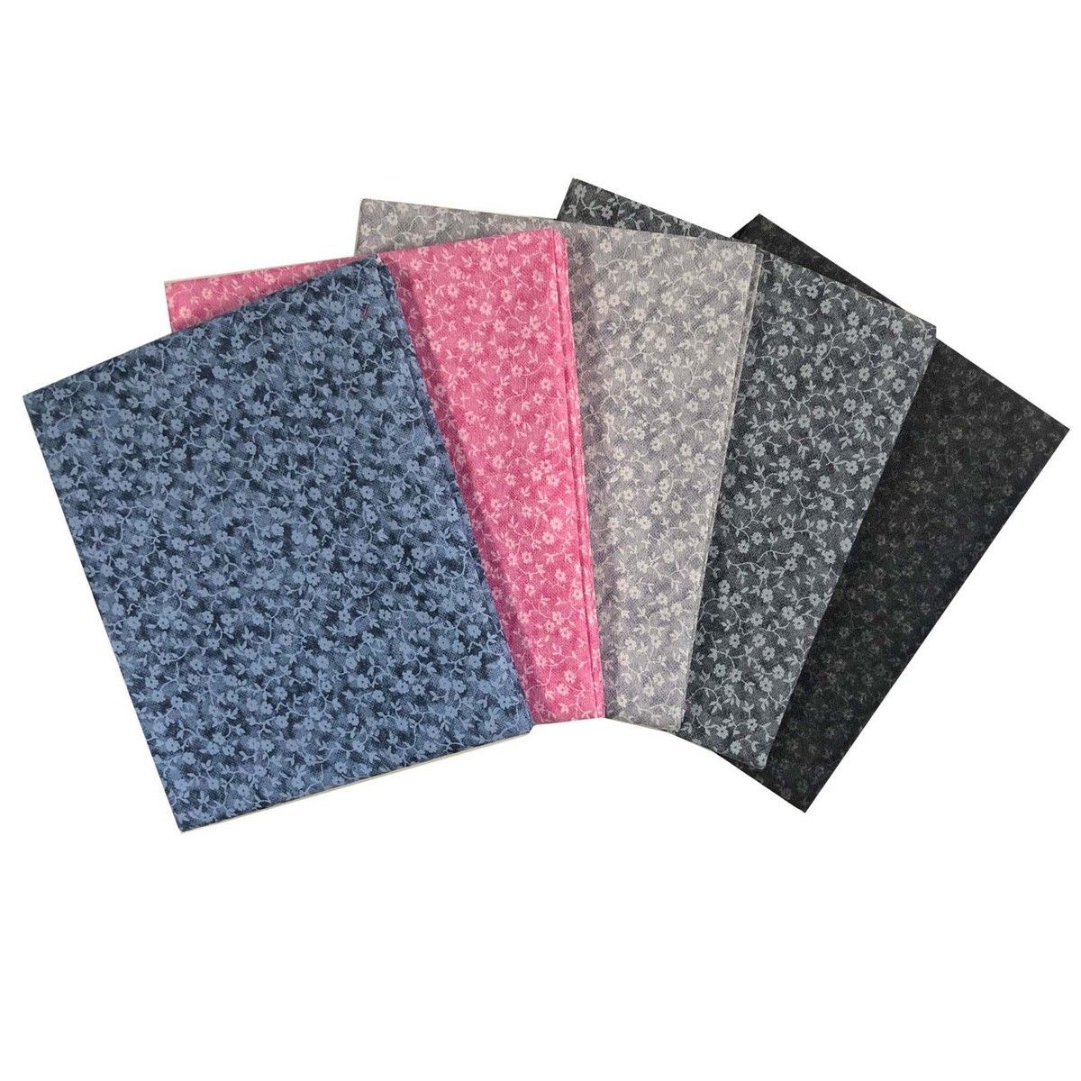 Fat Quarter Stoffpaket Ditsy Blender, 100% CO 5 Stücke á  45 x 53 cm (18 x 21 inch)