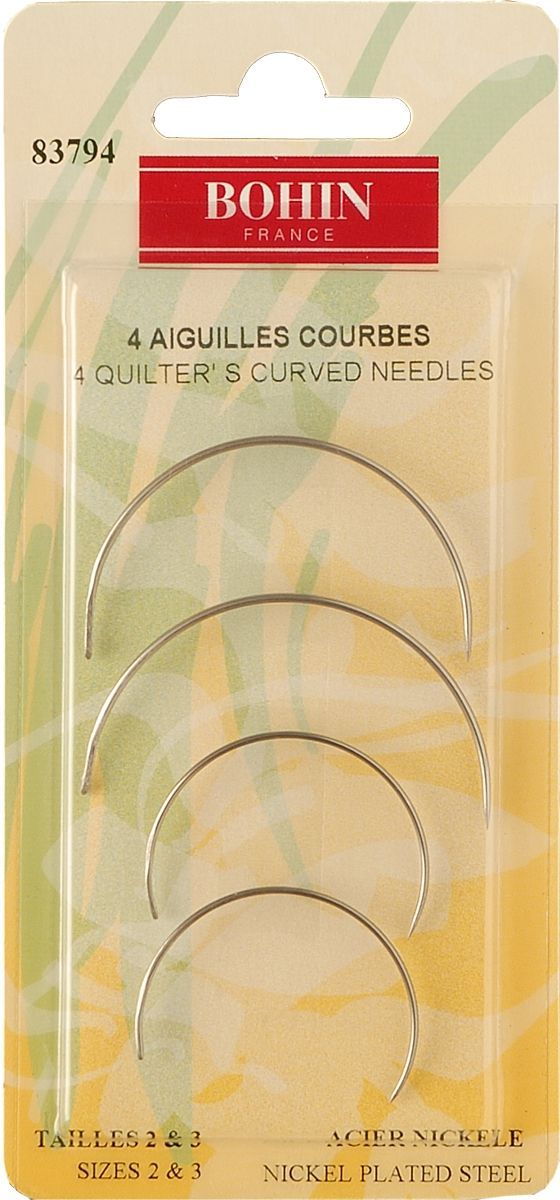 BOHIN France-Bohin gebogene Quiltnadeln, 4 Stück_61-83794_