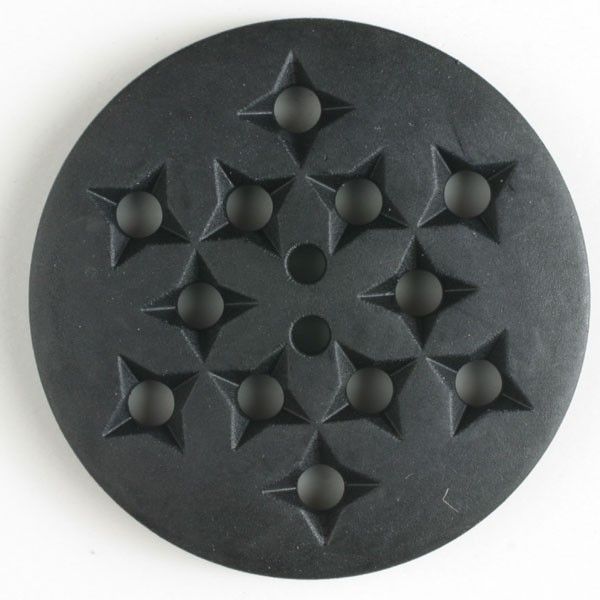 Modeknopf Größe 32 mm schwarzblau