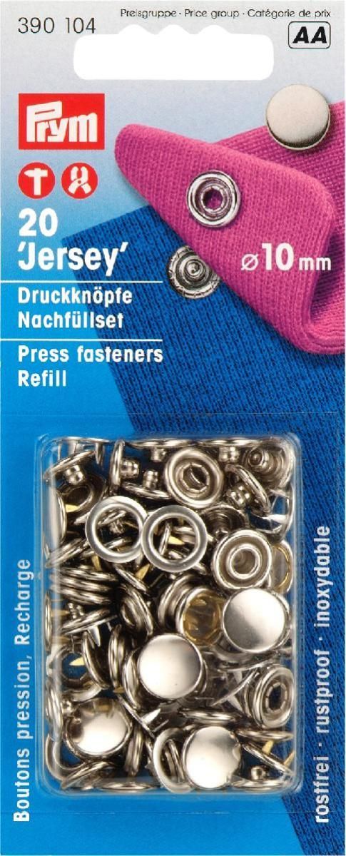 NF-Nachfüllp. Für 390120 MS gl. Kappe 10 mm silberfarbig