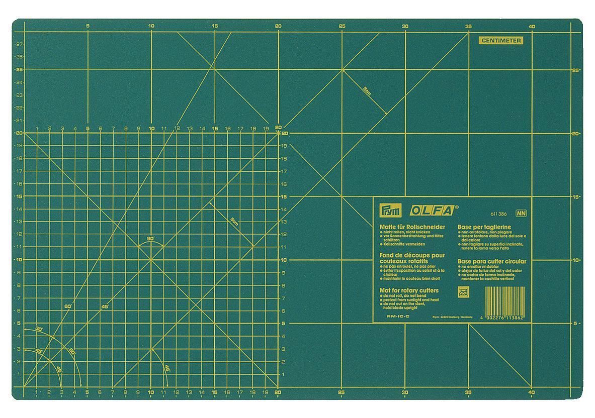 Prym Consumer Europe GmbH-Prym Schneidematte 45x30cm VE5_365-611386_