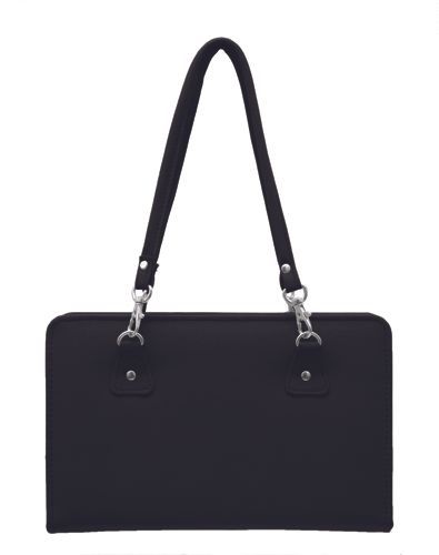 KnitPro Faux Leather Bag black