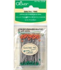 Clover MFG Co.Ltd.-Quiltnadeln Glaskopf 0,60x48mm_24-2508_