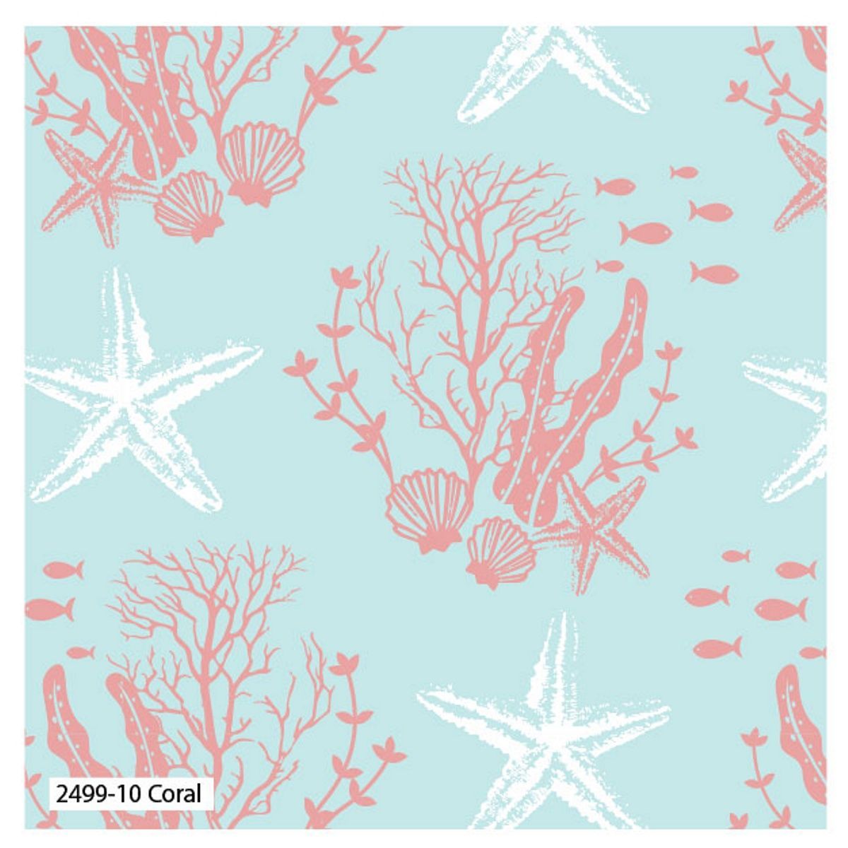 Visage Textiles Ltd-Craft Cotton Driftwood Coral_46-249910_