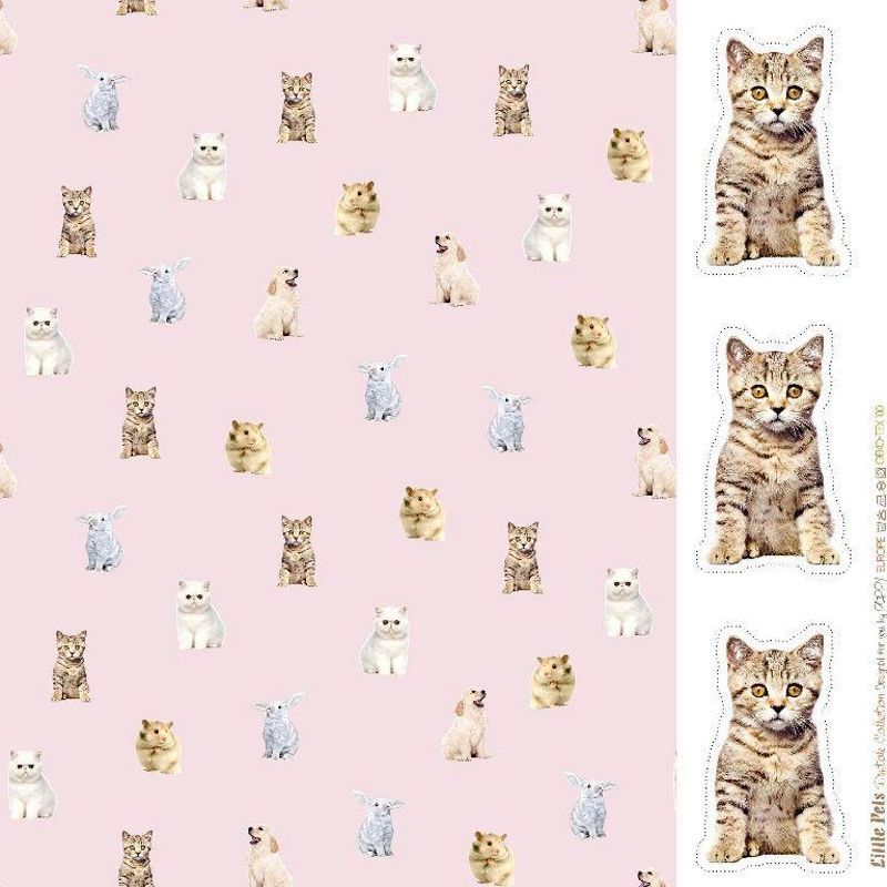 Jersey Little Pets 96% Baumwolle, 4% Elasthan