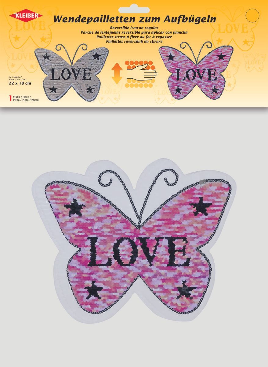 Kleiber + Co. GmbH-Kleiber Wendepailletten Schmetterling_43-9896_