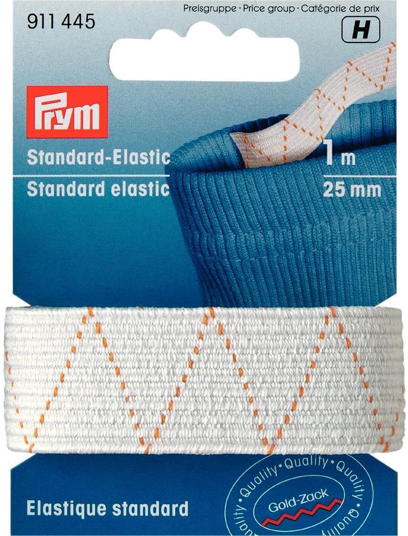 Prym Consumer Europe GmbH-Standard-Elastic 25 mm weiß_365-911445_