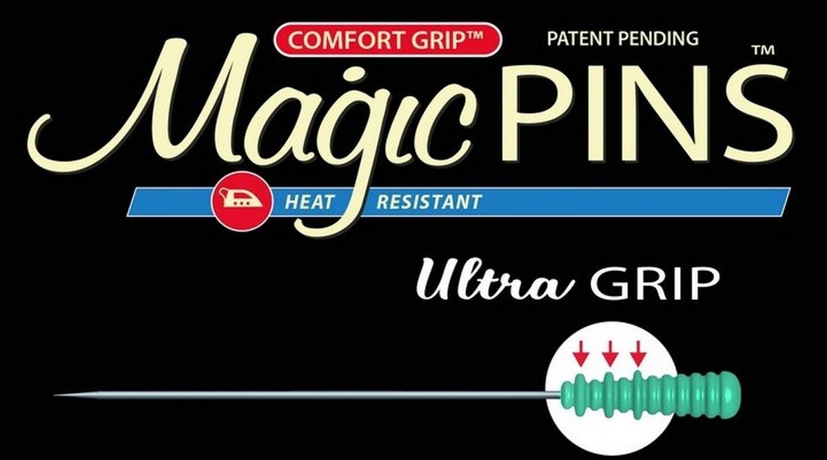 Taylor Seville Magic Pins - Ultra Grip Patchwork Fine 0,5 x 36 mm
